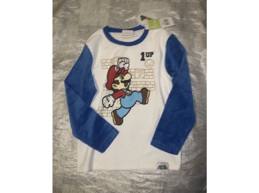 Fleecová mikina Mario Nová vel. 140