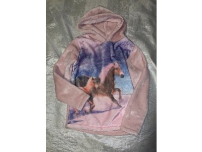 Chlupatá mikina vel. 128